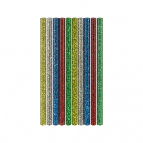 Goobay Tools kuumliimipulgad 11 mm, 5 sädelevat värvi, 10 tk