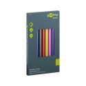 Goobay Tools Hot Glue Sticks 11 mm, 5 Colours, 10 Pcs.