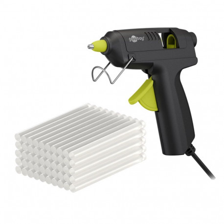 Goobay Tools Hot Glue Gun Advanced, 20 W, incl. 50 Glue Sticks