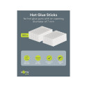 Goobay Tools Hot Glue Sticks 7 mm, 100 Pcs.