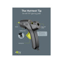 Goobay Tools Hot Glue Gun Premium, 80 W, incl. 2 Glue Sticks