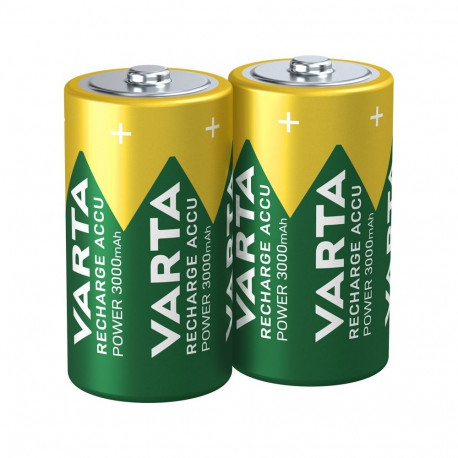 Varta C (Baby)/HR14 (56714) laetavad akud, 3000 mAh, 2 tk blisterpakendis