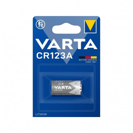 Varta CR123A (6205) patarei, 1 tk blisterpakendis