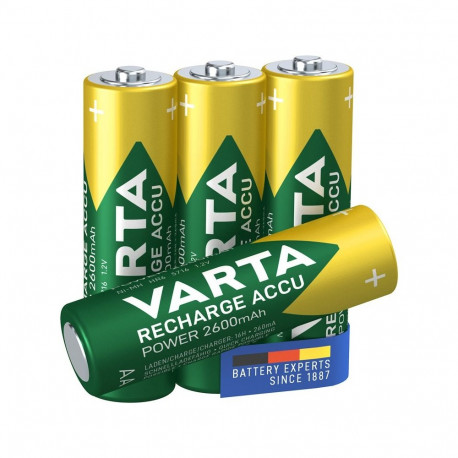 Varta AA (Mignon)/HR6 (5716) Rechargeable - 2600 mAh, 4 pcs. in blister