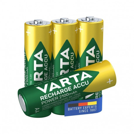 Varta AA (Mignon)/HR6 (56706) laetav - 2100 mAh, 4 tk blisterpakendis