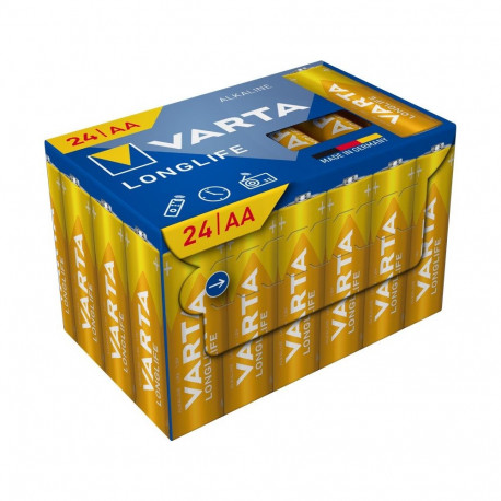 Varta LR6/AA (Mignon) (4106) patarei, 24 tk karbis