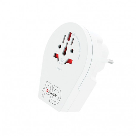Skross World Adapter - World to Europe USB-C™ PD