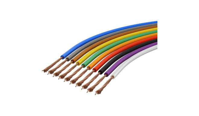 Goobay Copper stranded wire set (10 colors)