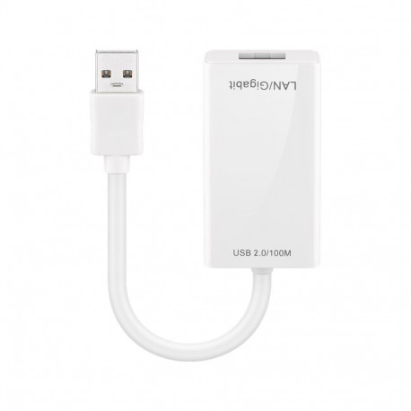 Goobay USB 2.0 Fast Ethernet Network Converter, White