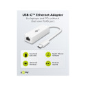 Goobay USB-C™ Etherneti adapter, valge