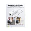 Goobay USB-C™ Ethernet Adapter, white