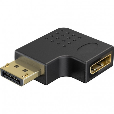 Goobay DisplayPort 90° vasak nurgaadapter