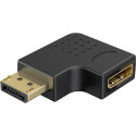 Goobay DisplayPort™ Angled Adapter 90° Left
