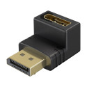 Goobay DisplayPort™ nurgaga adapter 90° allapoole