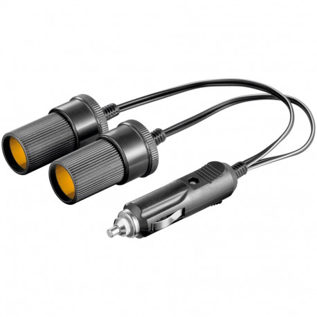 Goobay auto sigaretisüütaja Y-jaotur, 12 V, 0,2 m