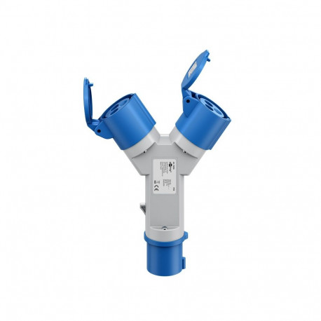 Goobay CEE adapter, CEE pistik 2x CEE pistikupesa