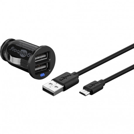 Goobay 12 W Micro USB Car Charger Set