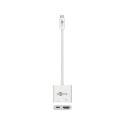 Goobay USB-C™ Adapter to HDMI™ 4K @ 60 Hz, White 1 pc. in polybag