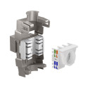 Goobay Keystone moodul RJ45 CAT 6A, STP