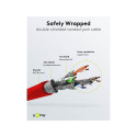 Goobay CAT 6 Patch Cable, S/FTP (PiMF), red 0.5 m