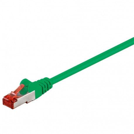 Goobay CAT 6 Patch Cable, S/FTP (PiMF), Green 3 m