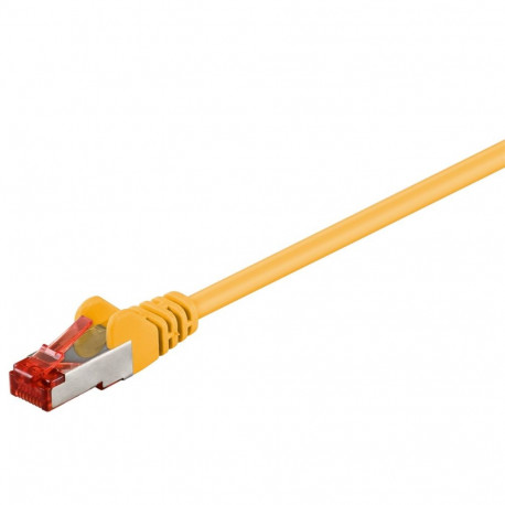 Goobay CAT 6 Patch-kaabel, S/FTP (PiMF), kollane 5 m
