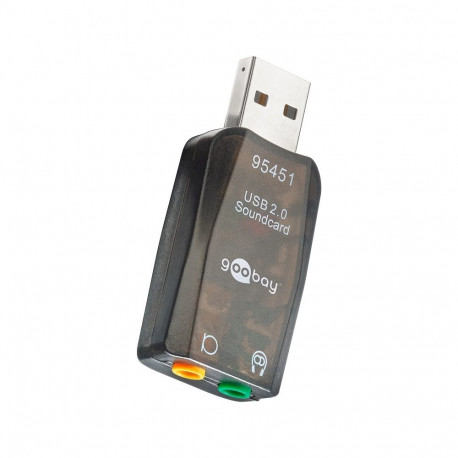 Goobay USB 2.0 Sound Card transparent