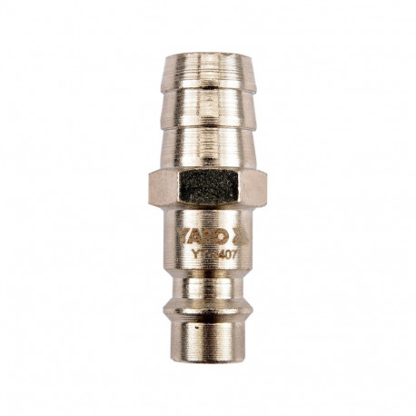 Yato Quick Coupler 1/2" YT-2407, 43mm, Q235 steel, nickel plated, 10mm, standard air connection