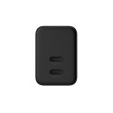 Mains charger 2xUSB-C 35W PD 3.0 z PPS black