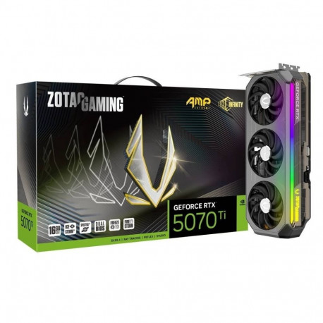 GeForce videokaart RTX 5070 Ti AMP EXTREME INFINITY 16GB GDDR7 256bit 3DP/HDMI