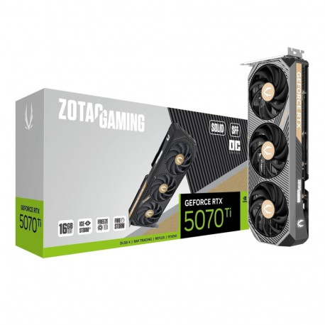 GeForce videokaart RTX 5070 Ti SOLID SFF OC 16GB GDDR7 256bit 3DP/HDMI