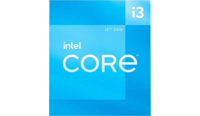 Processor Core i3-12100 F BOX 3,3GHz, LGA1700