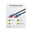 Goobay CAT 6 välitingimuste patch-kaabel, U/UTP, must 50 m