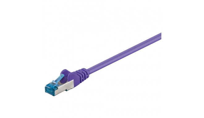 Goobay CAT 6A patch-kaabel, S/FTP (PiMF), violetne 0.25 m