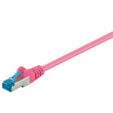 Goobay CAT 6A Patch-kaabel, S/FTP (PiMF), magenta 15 m