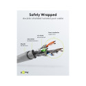 Goobay CAT 6A Patch kaabel, S/FTP (PiMF), hall 10 m