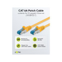 Goobay CAT 6A Patch-kaabel, S/FTP (PiMF), kollane 2 m
