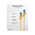 Goobay CAT 6A Patch Cable, S/FTP (PiMF), yellow 2 m