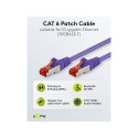 Goobay CAT 6 Patch-kaabel S/FTP (PiMF), violetne 15 m
