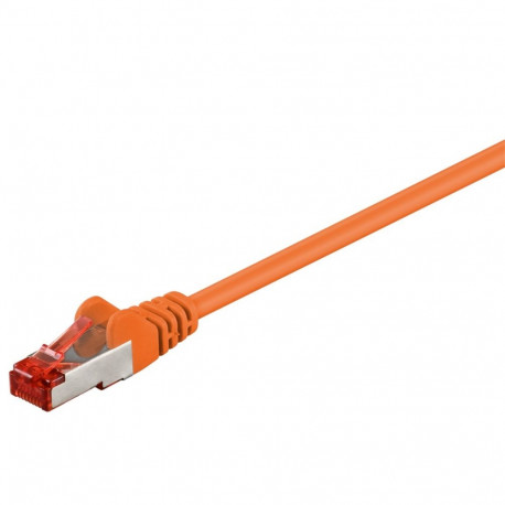 Goobay CAT 6 Patch Cable S/FTP (PiMF), orange 7.5 m