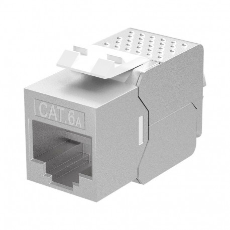 Goobay Keystone Module RJ45 CAT 6A, STP, Slim