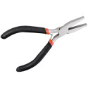 Goobay Flat-Nose Pliers with Half-Round Tip, 125 mm