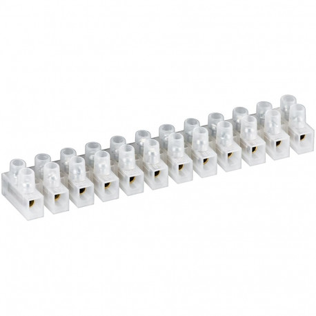 Goobay Tools Terminal Strip Connector, 5 A, transparent 5 A