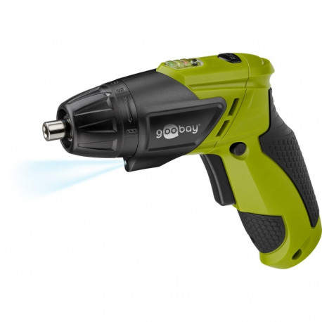 Goobay Mini Cordless Screwdriver 3.6 V with LED Light