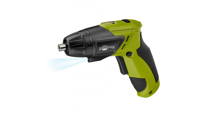 Goobay Mini Cordless Screwdriver 3.6 V with LED Light