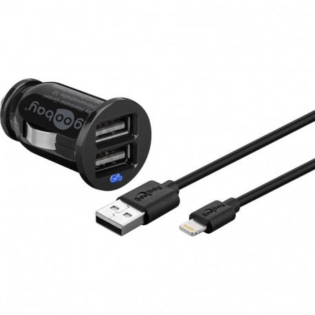 Goobay Apple Lightning Car Charger Set (12 W)