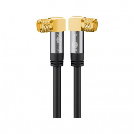 Goobay SAT Antenna Cable (135 dB), 4x Shielded 3 m