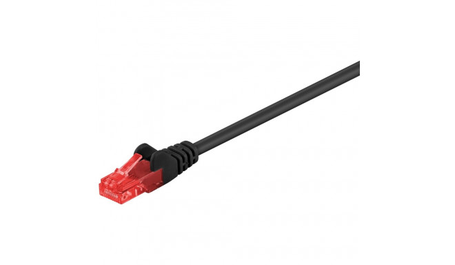 Goobay CAT 6 Patch Cable, U/UTP, black 3 m