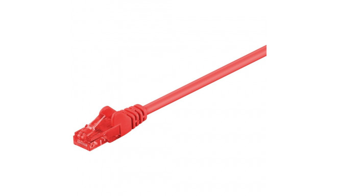 Goobay CAT 6 Patch Cable, U/UTP, red 1 m