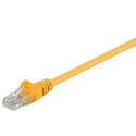Goobay CAT 5e patch-kaabel, U/UTP, kollane 0.5 m